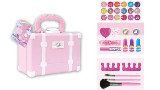 Großhandel Make-up-Set Emulational Toy Girl Cosmetics mit Wimpern